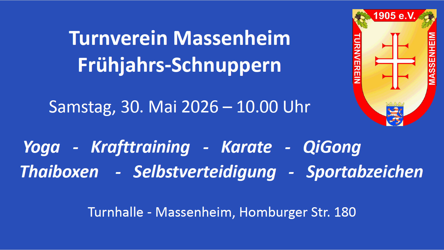 Frühjahrs-Schnuppern